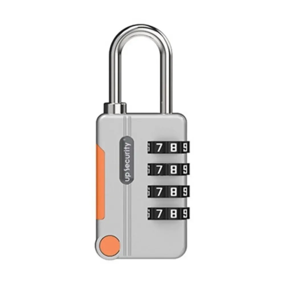 1 Pack Combination Lock, 4-Digit Padlock Keyless, Resettable Metal Luggage Locks