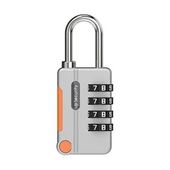 1 Pack Combination Lock, 4-Digit Padlock Keyless, Resettable Metal Luggage Locks