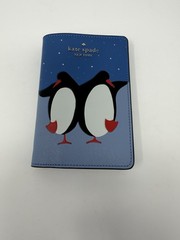Kate Spade Arctic Friends Penguin Passport ID Holder