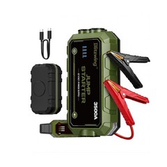 3500A 12V Heavy Duty Jump Starter, Portable Jump Box Jump Pack Battery Booste…
