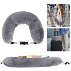 Stuffable Neck Pillow for Travel, Travel Pillow Stuffable with Clothes,Fillab…