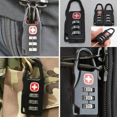 5PCS Padlock Code Lock Portable Combination for Luggage Backpack Handbag Safe