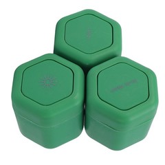 3pcs Magnetic Toiletry Containers Minimalist Aesthetic Portable Storage