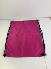 FOUR SEASONS Resort Bright Pink Drawstring Backpack. Excellent Condition.