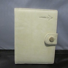 NEW Genuine Leather Passport Holder RFID w/Credit Card Slots