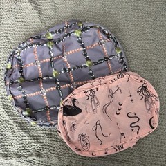 Baggu packing cube ballet and bead patterns ✨ set of 2, like new without tags