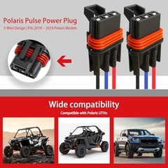 Pack Polaris Bus Bar Connectors – Pulse Bar Power Plug Harness for Ranger XP 3