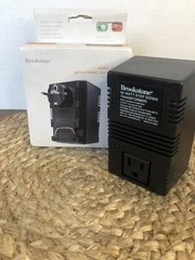 Brookstone Step Down Grounded Converter Up To 85 Watts Traveling USA Seller