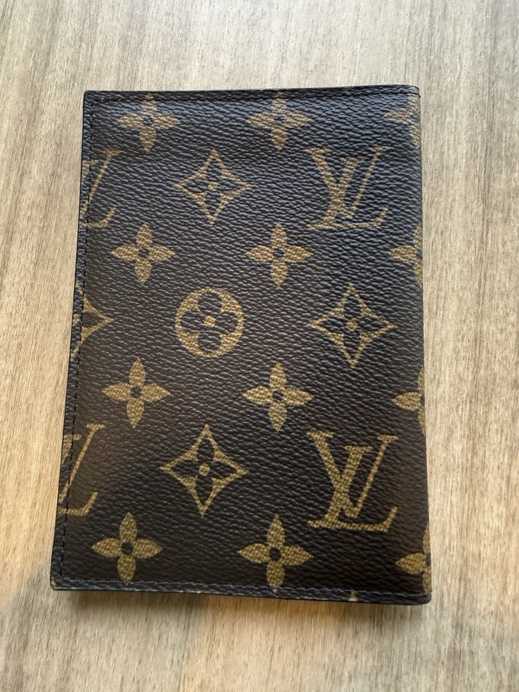Louis Vuitton Monogram Passport Cover Holder Case France