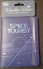 NIP SPACE TOURIST Passport Holder Wallet Genuine Fred Wander Ware