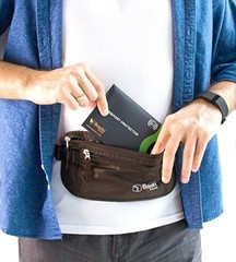 RFID Blocking Passport Sleeves (5-PCS) – Color-Coded Travel Navy Blue (5 Pcs)