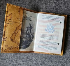 1a Classe Alviero Martini Passport Holder Geo Classic European Map 9414 Italy
