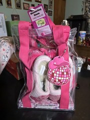 Wandering Moon 4pctravel set reusable tote, travel slippers, Neck Pillow NWT