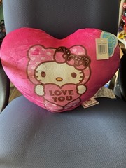 SANRIO Hello Kitty Love You Much Cloud Pillow 15” NEW Officially Licensed