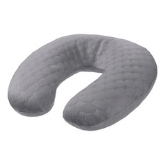 LEWIS N CLARK BE WELL MEMORY FOAM COMFORT NECK TRAVEL PILLOW & EYE SHADE SET