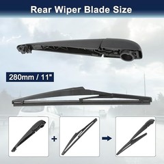 Rear Windshield Wiper Blade Arm Set for Toyota Matrix 2009-2014 – 280mm 11