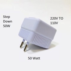 3-Pack 50W Step Down Transformer Travel Converter 220V to 110V 50 Watt Sevenstar