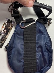 Mini Day Pack Electronics Accessory Organizer Zips Storage valuables phone NWT