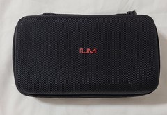 TUMI for Delta Airlines Hard Case Sz Small Black Toiletry Cosmetics Storage Bag