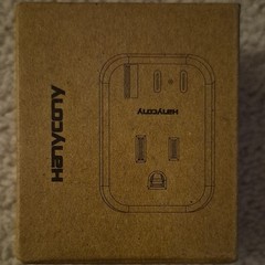 Hanycony US to EU European Travel Plug Adapter, Model HN23TD
