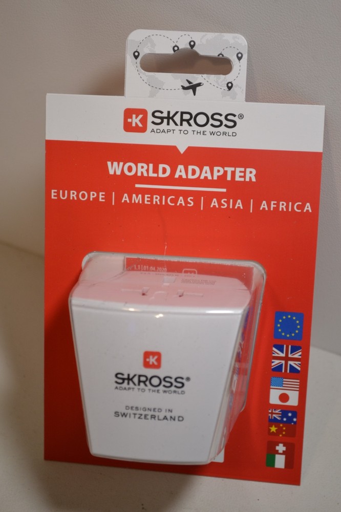 Skross 1.102500 MUV Micro Travel Adapter Compact & Worldwide Compatibility