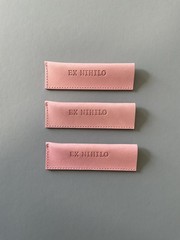 EX NIHILO PINK LETHER POUCH FOR 7.5ML TRAVEL SIZE SPRAY MADE IN FRANCE