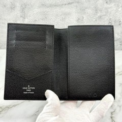 Louis Vuitton Monogram Eclipse Couverture Passeport NM Black Without Box