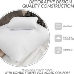 Adjustable Microbead Travel Pillow Hypoallergenic Support Comfort & Relief New