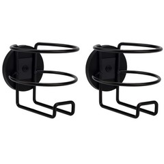 2pcs Magnetic Cup Holder Heavy Duty, Iron Portable Drink Caddy black