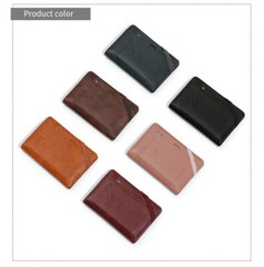 RFID Blocking Large Capacity Passport Case Family Storage Passport Case Gift US