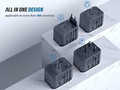 EPICKA Universal Travel Adapter One International Wall Charger AC Plug Adaptor
