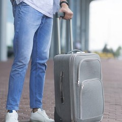 Suitcase Handle Plastic Replacement Grip Handle for Luggage Case Design
