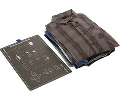 Eagle Creek Pack-It Black Medium Travel Garment Folder Bag With Compression Wing
