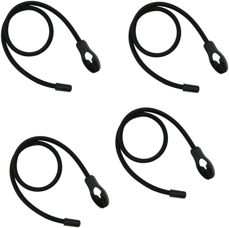Heavy Duty Adjustable Elastics Stretch Lock Shock Bungee Cords Rope with PVC…