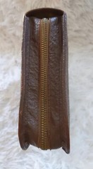 Vintage Top Grain Cowhide Leather Traveling Kit Dopp Kit 12 piece set minimum