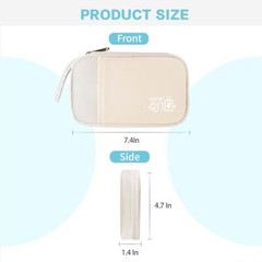 Electronics Travel Organizer,Portable Waterproof Electronic Travel Storage Bag