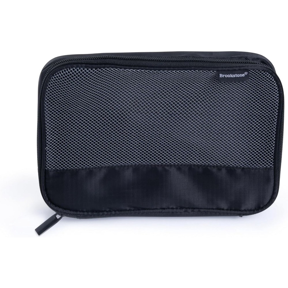 3pcs expandable mesh packing cubes, travel storage bags