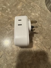 LENCENT Travel Adapter US to UK Outlet Model: PA050USDE / PA050USUK