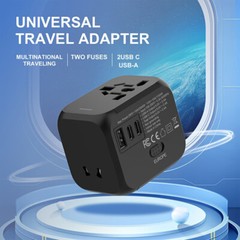 Travel Adapter Worldwide Universal Plug Adaptor with USB C Wall Charger