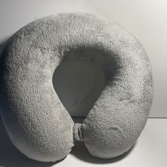 Memory Foam U Shaped Travel Sleep Pillow Neck Support Head Back Cushion Gray