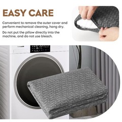 Camping Pillow Travel Pillow Small Shredded Memory Foam Pillow – Compressible…