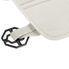 Universal Car Seat Extender Leg Support Cushion Cover Leather Pillow Memory Foam