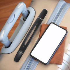 Suitcase Handle Plastic Replacement Grip Handle for Luggage Case Design
