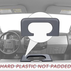 Center Console Cup Holder Replacement Pad 99-10 F250/F350/F450, Grey