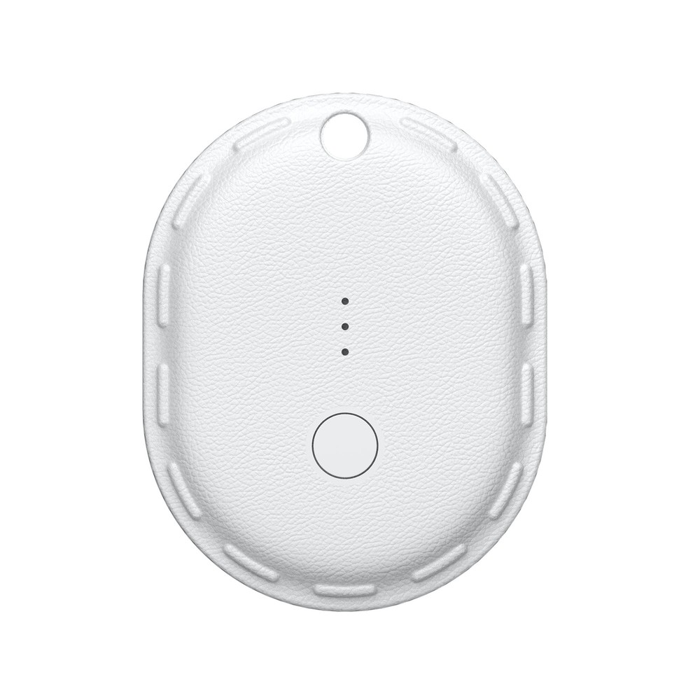 Laser Mini Smart Tag Bluetooth Tracker with Apple Find My (White)