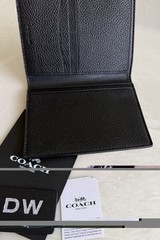 COACH SPACE ROCKET SHUTTLE CHALK/MULTI LEATHER PASSPORT CASE 32464