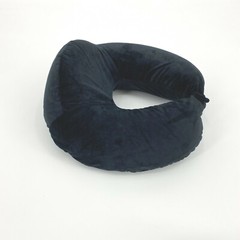 Bookishbunny Soft Memory Foam Elevated Neck Head Support Travel U Pillow Home