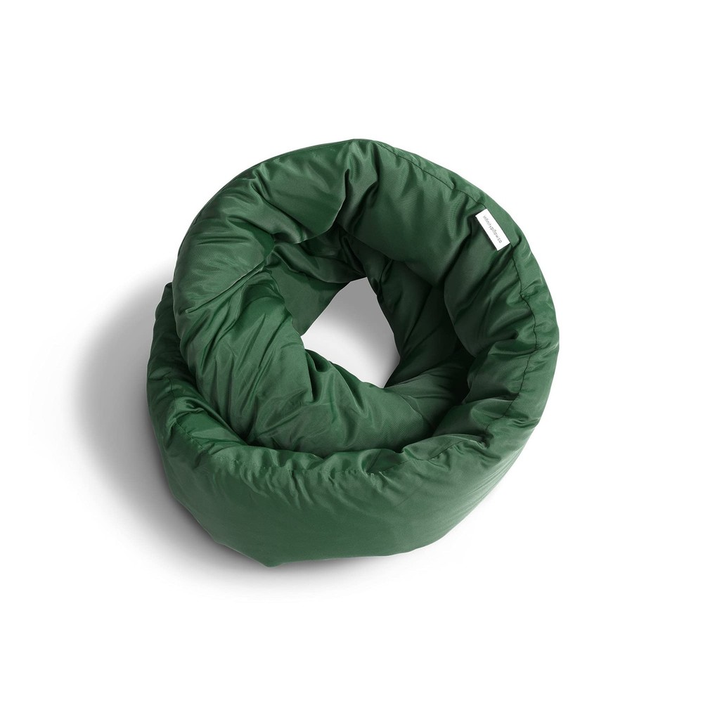 Almohada De Viaje Versatil Estilo Bufanda Con Soporte De 360 Grados Lujo
