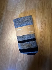 Wellow Premium Compression Socks – Eclipse Horizon Stripe (Size XL)