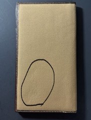 Hartmann Zip Around Passport Pocket Travel Case